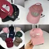 Koreańska nisza modna marka ce Home nowa para mody miękki miękki najlepszy litera baseballowa czapka karejka