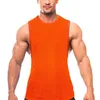 Herren Tanktops Fitnessstudio Kleidung Herren Bodybuilding Sommer Open Side ärmellose Hemd Mesh Lauf Sport Fitness Weste schnelle trockene Singuletts