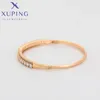 Bangle Xuping Jewelry Arrival Trend Exquisite Fashion Simple Shape Punk Gold Color Bangles For Women Birthday Party Gift X000731136