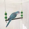 Inne zaopatrzenie ptaków huśtawka zabawkowe krawędy hangable okonie w klatce wspinaczkowe Budgies Ćwiczenie rozrywka dziobek stojący