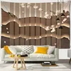 Tapisseries 3d style japonais fleur oiseau rétro mur tapisserie suspendue bohème art imprimer la décoration de maison couverture esthétique tissu