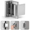 Home Security Reinforcement Lock Door Lock Buckle For Inward Swinging Safety Door Lock With Stop Door Latch Bolt Hardware