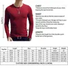 T-shirt maschile Jodimitty 1pc Fashion Sale Hot Classic T-shirt a maniche lunghe per uomo Fitness magliette magliette Slimt Shirt Designer Tees Solid Topsl2404