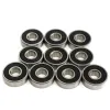 10pcs / set 608rs / 608-2rs / 693zz Roueur ABEC-5 Scooter Skateboard 608 2rs Ball Bearing miniature 693zz Kit de roulement à billes à rouleaux