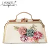 Evening Bags 2024 Tote Women Floral Metal Frame Chain Day Clutches Small Shoulder Hand For Party Wedding Purse