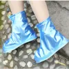 Outdoor Mountaineering Travel Shoe Cover Men and Women Dikke waterdichte niet-slip schoenafdekking ritssluiting regenschoenhoes