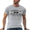 Gudger College Athletic Dept. T-shirt mignon vêtements graphiques pour hommes