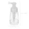 Storage Bottles 2pcs 180ml Transparent Powder Spray Portable Salon Barber Bottle