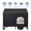 Baby Bed Cover Stressable Breathable Cribe Cover Portable Bébé Blackout Tente Tente Sécurité Compact Crib Sun Sunshade pour le voyage