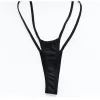 AniLV Anime Student Puff Sleeve Black One-piece Swimsuit Costume Cross Straps Bodysuit Swimwear Uniform Pool Party Cosplay