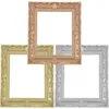 Frames 3 PCs Miniatur PO Frame Requisiten kleine Halter Dekoration Ornament Modelle Modelle Hauszubehör Mikro