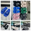 2024 New Style Designer Slippers Sandals Top Quality Luxury Womens material rhinestone Velcro party Soft Platform GAI