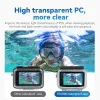 Accessories TELESIN 45M Action Camera Waterproof Case For DJI Action 3 4 Underwater Diving Housing Cover For DJI OSMO Action 3 4 Accessories