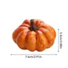 Decorative Flowers Artificial Halloween Pumpkin Decoration Simulated Vegetable DIY Craft Family Party Props Farmhouse Harvest