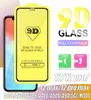 9D Cover Tempered Glass Full Glue 9H Screen Protector for iPhone 13 12 11 Pro Max XS XR X 8 Samsung S20 FE S21 Plus A42 A52 A72 5G8546646