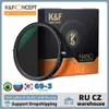 K F Concept 6772mm 2in1 ND Filter Fader 5Stop ND2ND32 CPL Circulaire polariserende ultradunne reinigingsdoek voor camera Len 240327