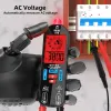 A1x USB -Ladung Digital Smart Multimeter True RMS DC AC Spannungstester Kapazität Ohm Hz Diode Hz Kontinuität NCV Live Tester