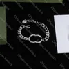 Pulsera de diseño clásico para hombres Collar de cartas de alta calidad Amantes de lujo Juego de joyas de joyas de joyas de damas de lujo con caja