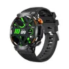 NUOVO HT17 Smart Watch Bluetooth Chiama la frequenza cardiaca di ossigeno Lampada di illuminazione Compass Step Multi Sport