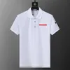 Klassieke herenpolo shirt zomer casual polo mode geborduurd gedrukt poloshirt hoogwaardige korte mouwen T-shirt 90115