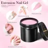 Gel BORN PRETTY 1kg Jelly Clear Extension Nail Gel Acrylic Gel Finger Extension Nude Pink Hard UV Gel Soak Off Nail Art Gel Varnish