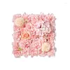 장식용 꽃 인공 꽃과 식물 배경 로맨틱 DIY 크리스마스 장식 웨딩 생일 파티 상점 벽 패널