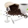 Coffee Scoops en acier inoxydable Stand Toon Tools 2 en 1 Scoop Powable Powder Mesury Kitchen Tool