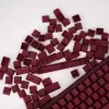 Accessoires Minimalistisch Rood 140Key Mechanische toetsenbord Keycap PBT Dye Sublimation Sublimation Cherry Profile Japanse Key Cap voor 61/64