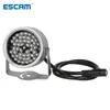 Escam CCEV LEDS 48IR Illuminator Light IR Infraröd nattvision Metall Vattentät CCTV Fill Light för CCTV -övervakningskamera