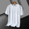 Designer Luxury Foreigner Short Sleeve T-Shirt Label Summer Ny mode mångsidig trend för män och kvinnor