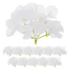 Decorative Flowers 12 Pcs Table Decorations Artificial Hydrangea Head Decorate Party White Silk Hydrangeas