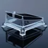 Transparent Acrylic Jewelry Box Necklace Pendant Holder Bracelet Display Tray Plate Show Box Jewelry Pallte Tray Necklae Rack