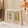 Frames Decor Frame For Living Room Picture Desk Po Glass Portrait Hanging Desktop Love Gift