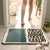 Carpets Simple And Luxury Bathroom Water Absorbing Floor Mat Home Door Anti Slip Entry Foot Alfombras Para Sala