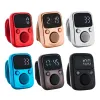 Finger Counter Luminous Finger Ring Elektrisches Digital Display Tally Counter Stitchsmarker Nähen Buddhaspray Soccer