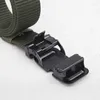 Feestdecoratie tactische riem heren canvas automatische buckle outdoor casual broek militaire training werkkleding pp