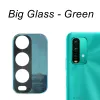 Camerie arrière arrière Lentes en verre pour Xiaomi Redmi 9T Couvercle de caméra principale avec cadre de cadre M2010J19SG M2010J19SY