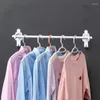 Cabides 1pc Organizador de guarda-roupa que economiza espaço e rack de secagem para lavanderia