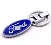 10pcs 3D Car logo key Fob Car Keychain Keyring Key Chain Key Ring For Ford Auto Accessories9994734