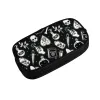 Witchy Essence Cinetto Case Case Boys Gilrs GRIMPA SPAGCHIO HALLOWEEN Spotchy Witch Skull Pencil Pouch Studenti di cartoleria