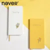 Notebooks NEVER Weeks Plan Notebook Hard Surface 2022/2023 Grid Small Book Efficiency Plan Schedule Record Solid Color Journals DIARI PLAN