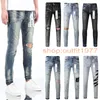 Jeans viola jeans jeans americani high street hole robin robin religione pantaloni dipingono più in alto idei 32