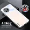 Not 12pro Case Clear Air-bag Silicone Shockproof Coque For Infinix Note 12 Pro Note12pro 4G X676B 6.7" Anti-Fall Protect Fundas