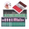 CNHIDS Professionell nagelborrmaskin Electric Manicure Milling Cutter Set Nail Files Drill Bits Gel Polish Remover Tools