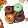 Dekorative Blumen künstliches Brot weiche Donuts Simulation Donut gefälschter Kuchen Bäckerei POGROGROFORSE PROFEHEN Fensterdekoration Hochzeitsfeier Home Home