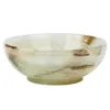 Decorative Figurines Natural Stones Marble Crystals Bowls Home Living Office Decoration Soup Bowl Tableware Wine Set Minerals Spiritual