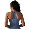 Yoga outfit Solid Push Up Tight Sports Bh Women Gym Breattable Vest Workouts Activewear Fitness Runnning Anti-Shake Crop Top