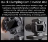 Monopods XILETU XQ1 Arca Swiss Quick Release Plates Pads Clamp PQ38 Quick Switch Kit Stable Tripod Mount Adapter for DSLR Camera Monopods