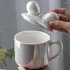 Кружки кофейная кружка керамическая чашка чашка Большой путешествие красивые чайные термо посуда для куколка кофейные подарки