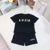 Designer Baby Tshirt ensembles de vêtements d'été printemps